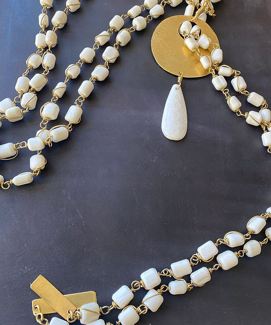 BONE CHARM NECKLACE