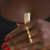 THREE MARKS RING