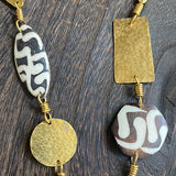 LISSA DOUBLE HANGING NECKLACE