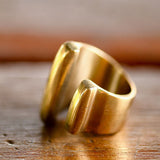CUFF ASYMMETRIC RING