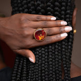 FLAME MOSAIC RING