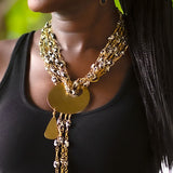 TURQUOISE CHARM NECKLACE