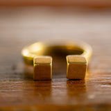 CUBE CUFF RING