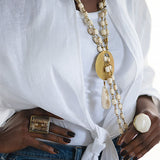 BONE CHARM NECKLACE