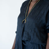 CRESCENT CHAIN NECKLACE