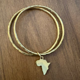 AFRICA TWIN CHARM BANGLE