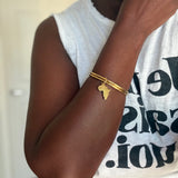 AFRICA TWIN CHARM BANGLE