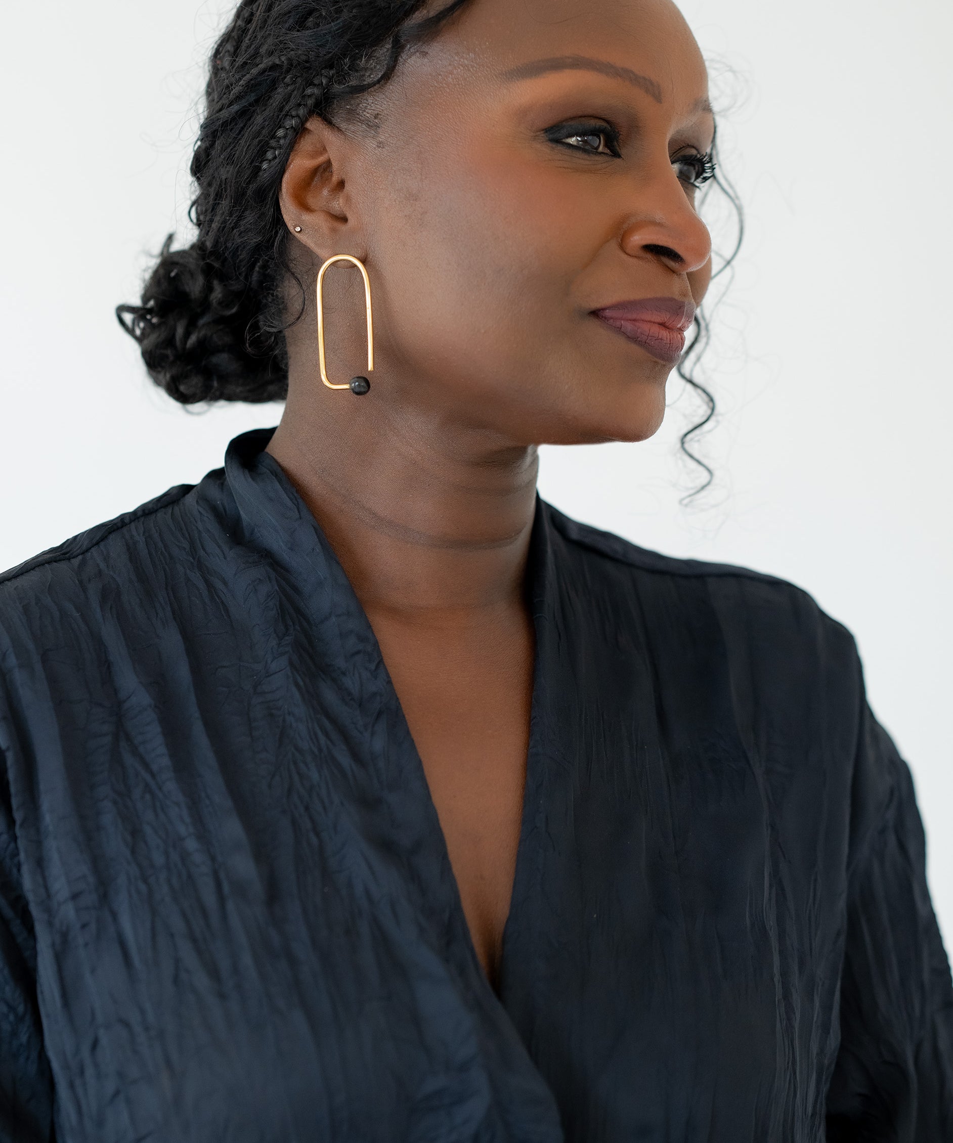 MUSU HORN EARRINGS