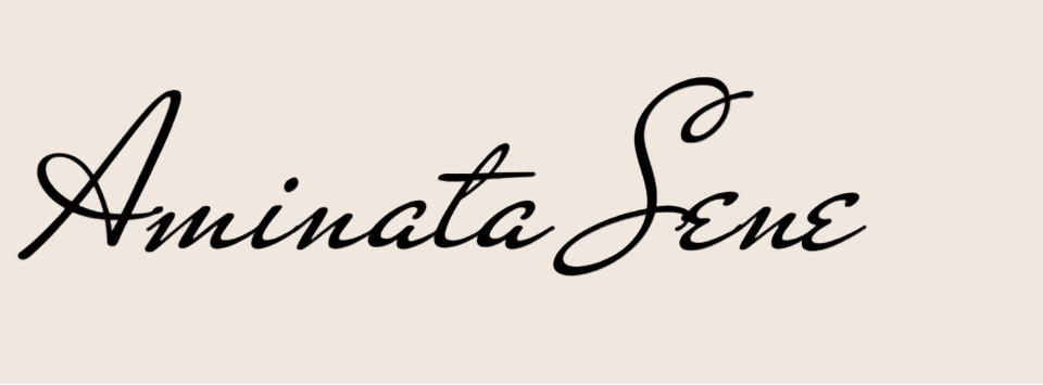 HD Aminata Sene Signature